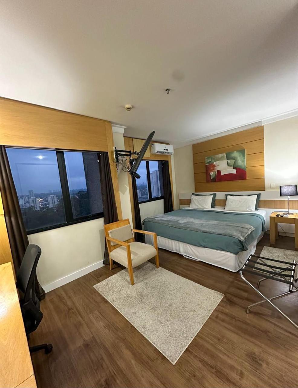 Flat Com Conforto E Requinte Em Frente Aeroporto - H1001 Apartamento